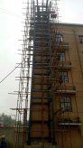 2017.鹿泉上庄京赞线沿街商业楼新增室外电梯工程